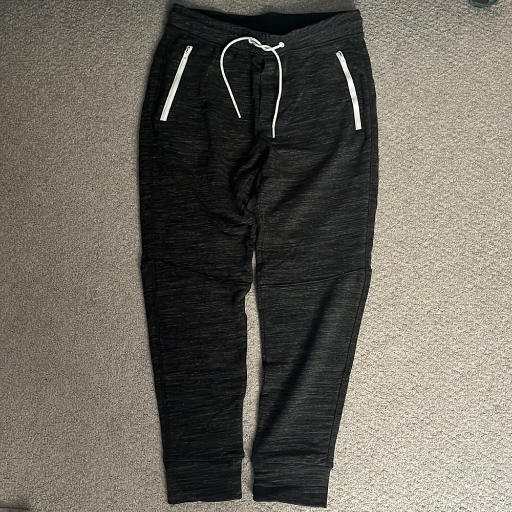 Mens dark grey joggers size medium